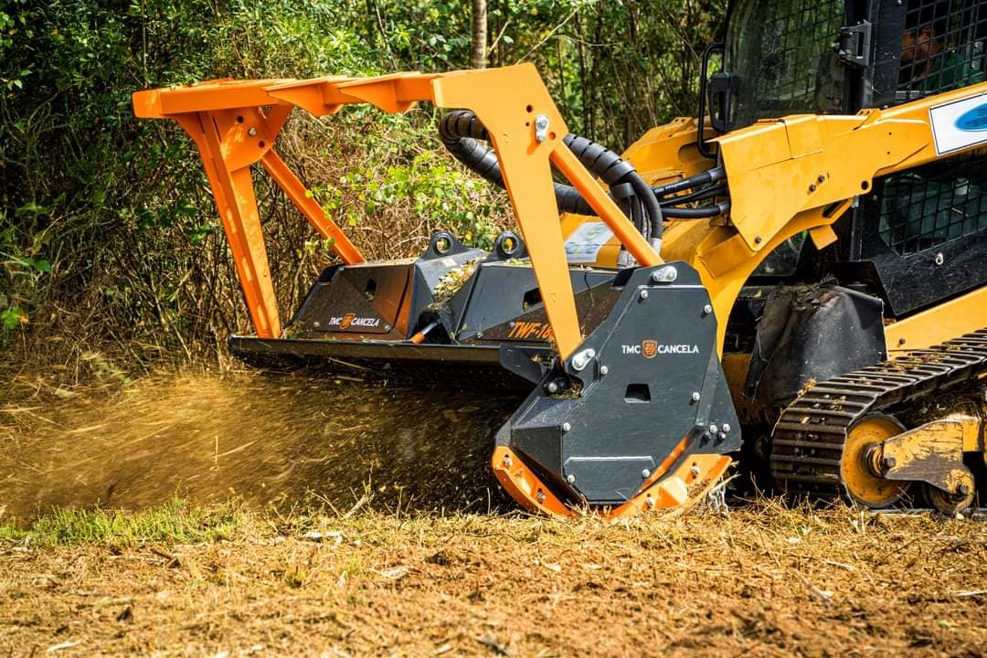 Landman Drum Mulcher, 60/72, SSQA,Skid Steer
