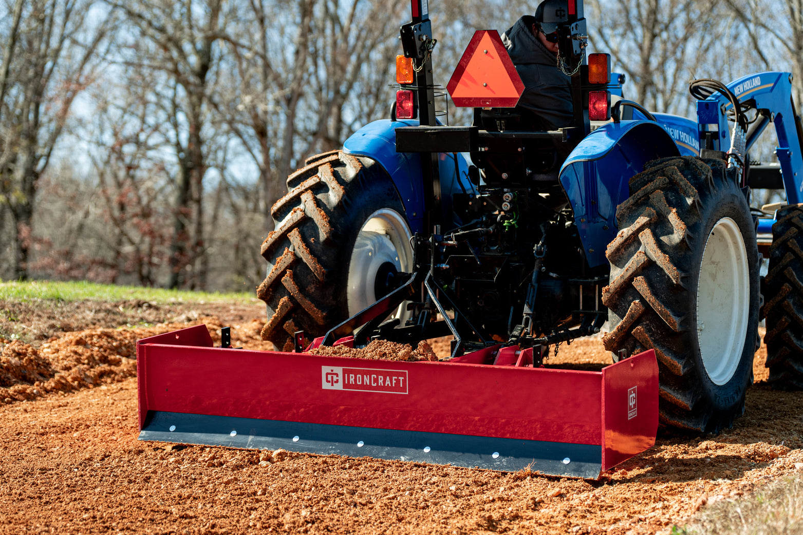 IronCraft Box Blade, 6', 3-Pt, CAT-1