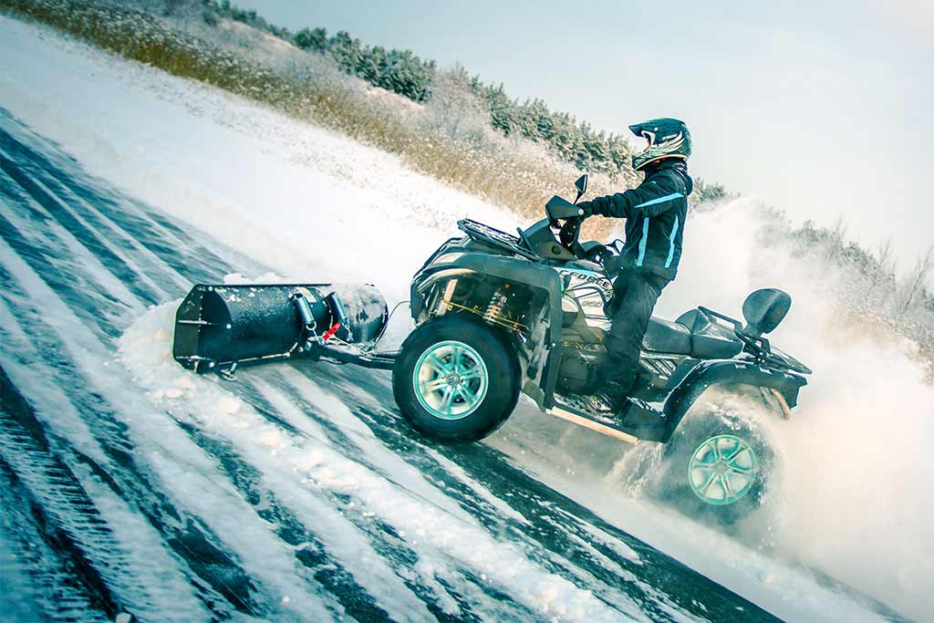 Landman Snow Plow, Front-Mount, ATV-UTV