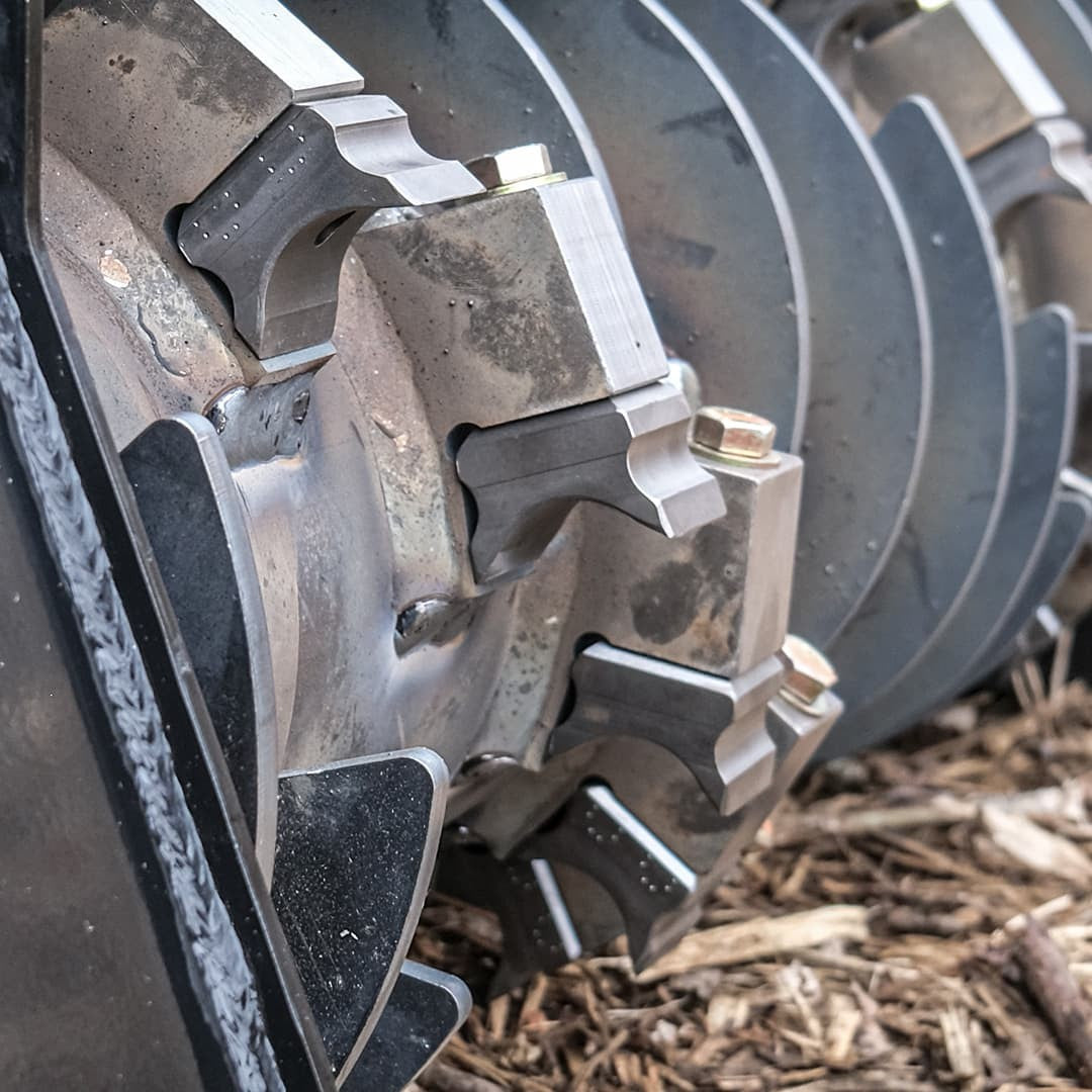 Landman Drum Mulcher, 60/72, SSQA,Skid Steer